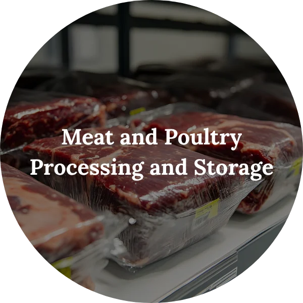 Meat and Poultry - Processing and Storage